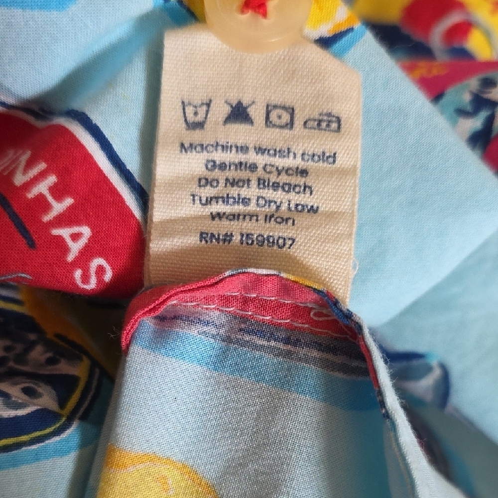 Printfresh Cotton Pajamas Sardine/Lemon Graphic Design. Size 2X NWT - Picture 16 of 16